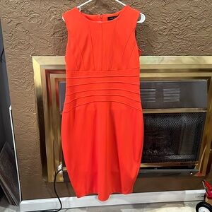 Orange dress size 16